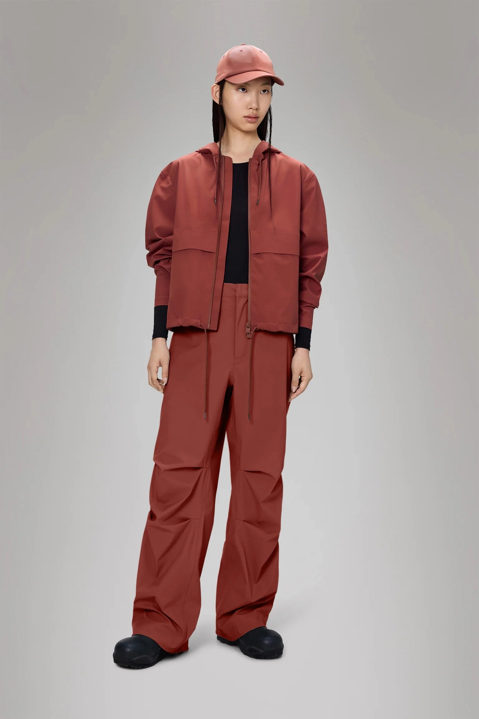 Rains Suva Hardshell Short String W Jacket W3 'Honor' MoistureWicking Technology Practical Leggings