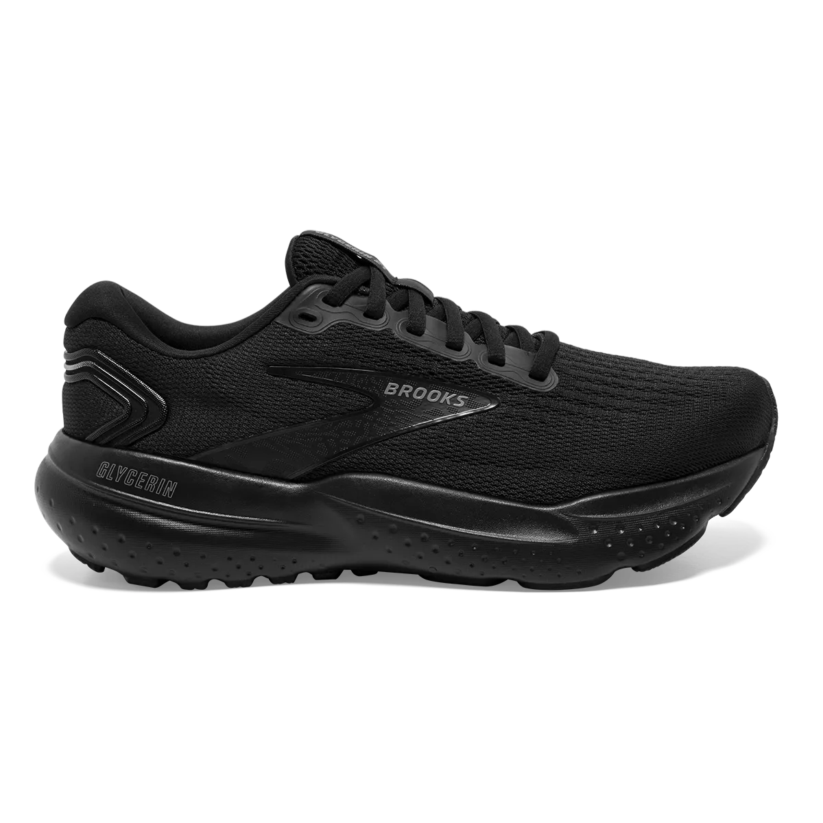Brooks Glycerin 21 - Black - Black - Ebony Brooks Ghost Cushioned Step