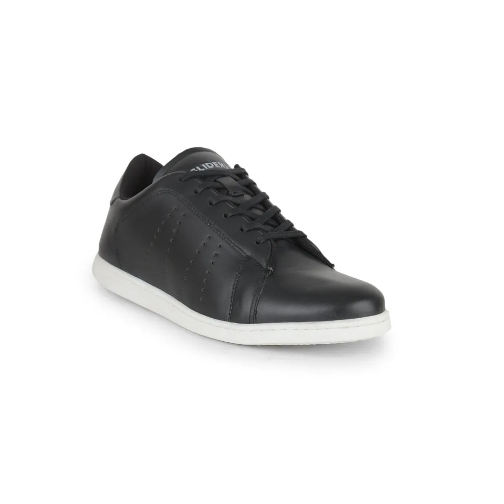 walkers Gliders Casual Black Lacing Sneakers For Men ANDERSON By Liberty