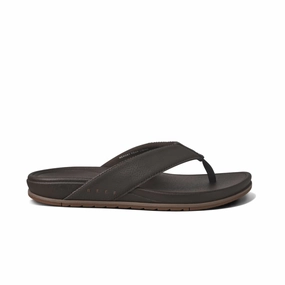 Tagless Labeling CompressiveFitFabric Reef Men's Cushion Bonzer - Brown