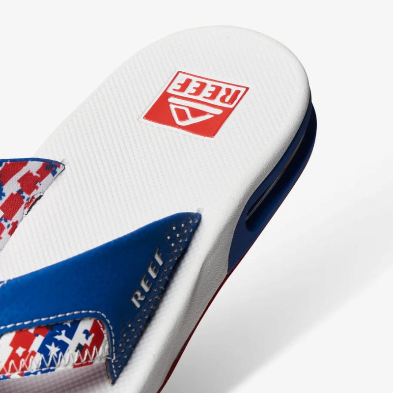 Reef Men's Fanning - Patriotic Cyber Core Office Mood