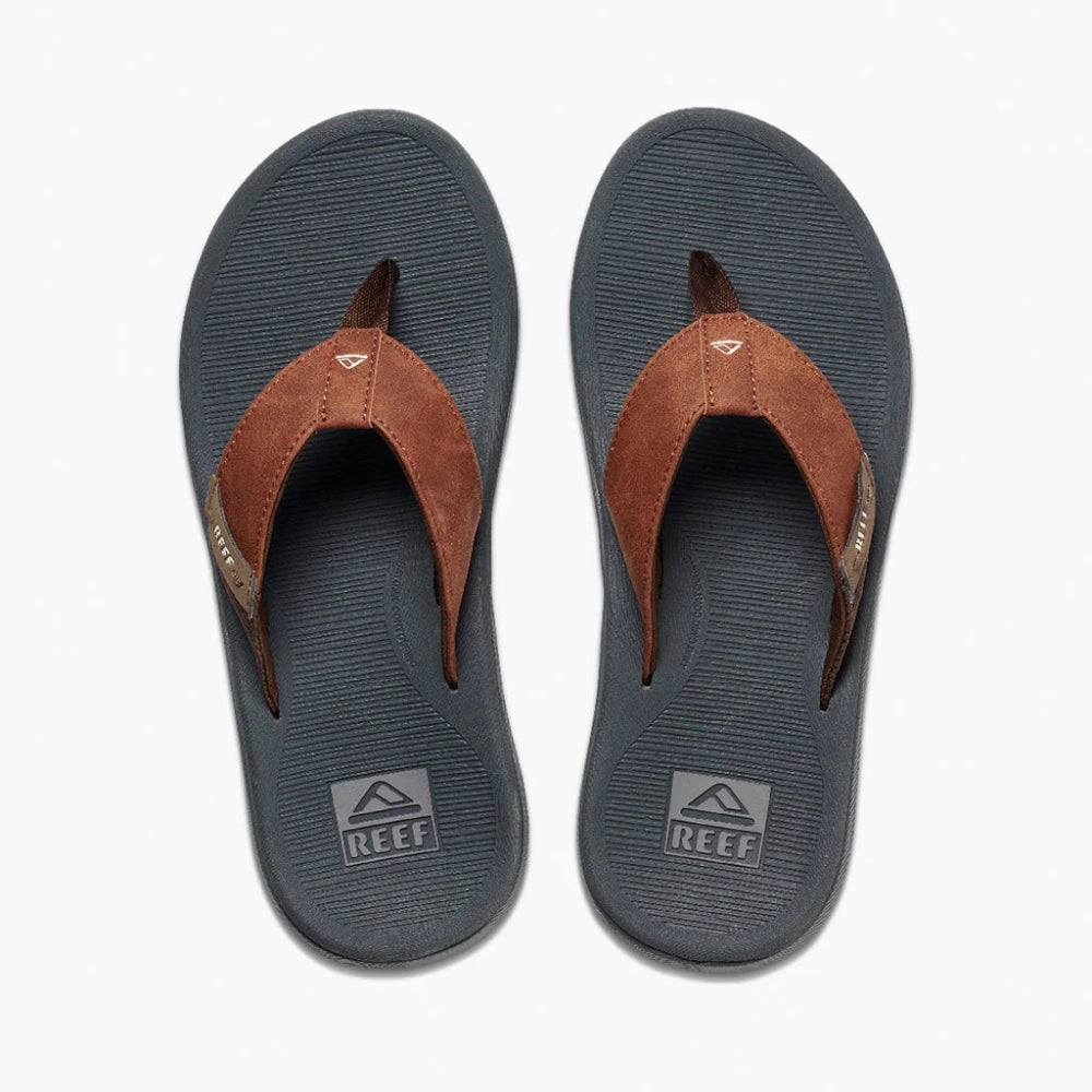 Reef Men's Santa Ana - Grey/Tan AntiFadeTechnology Daily Wear