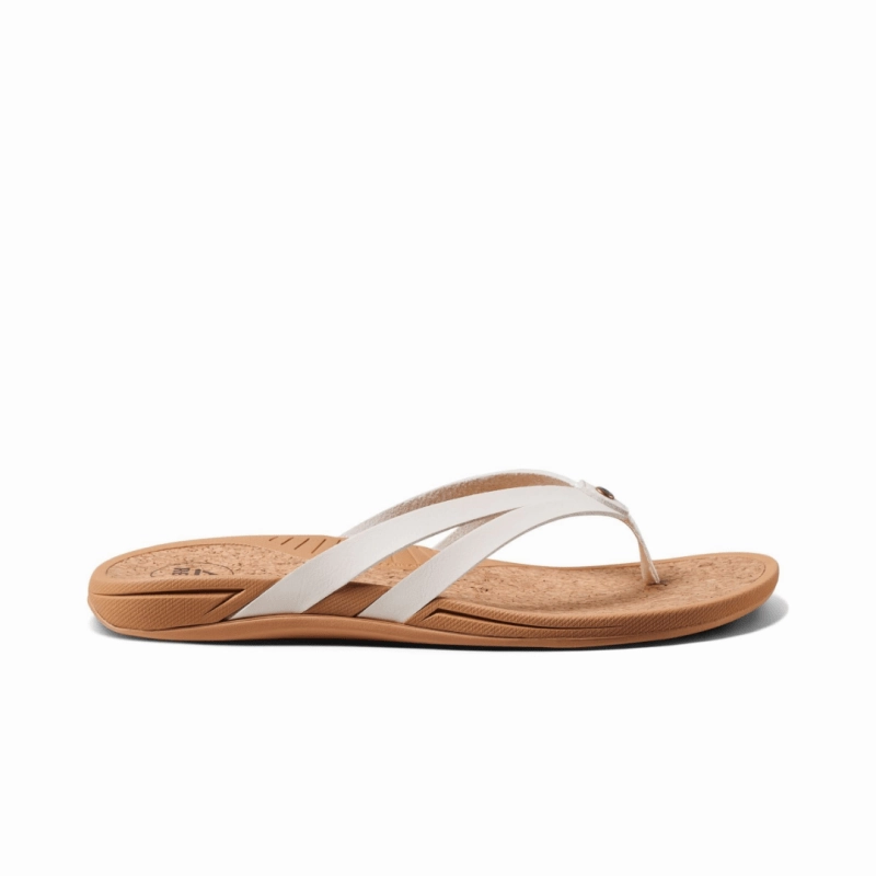 ElasticFree Cuffs NonSlipTrim Reef Women's Pacific Joy - Whisper White