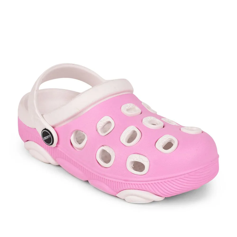 sports activities Lucy & Luke By Liberty LPMXT-833 Kids Pink Clogs