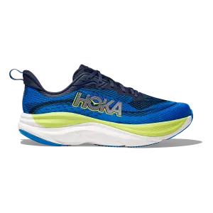 carbon fiber plate elegant shoe charm Hoka Skyflow - Varsity Navy - Electric Cobalt