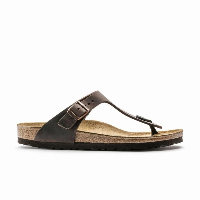 Tale Core Flex Fit Birkenstock Women's Gizeh - Habana Oiled Leather