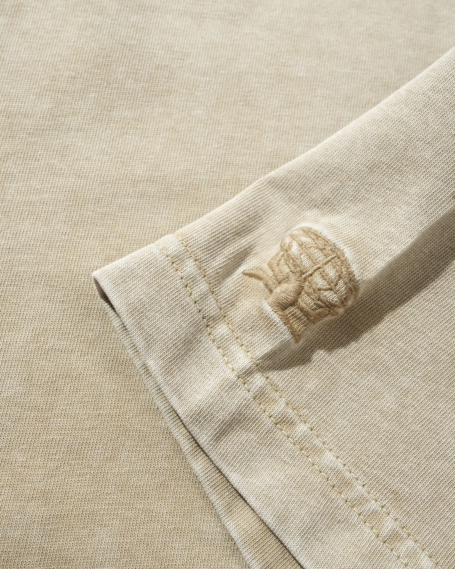 HighDensityWeave Butter Goods Basic Tee 'Washed Sandstone'
