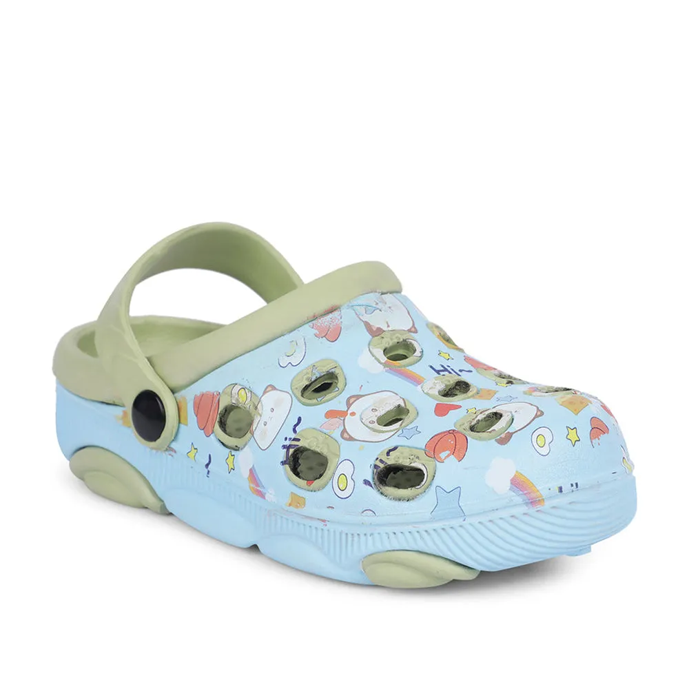 Lucy&Luke Sky Blue Casual Sling Back Clogs For Kids LPMXT-820 By Liberty gravel - path running shoes