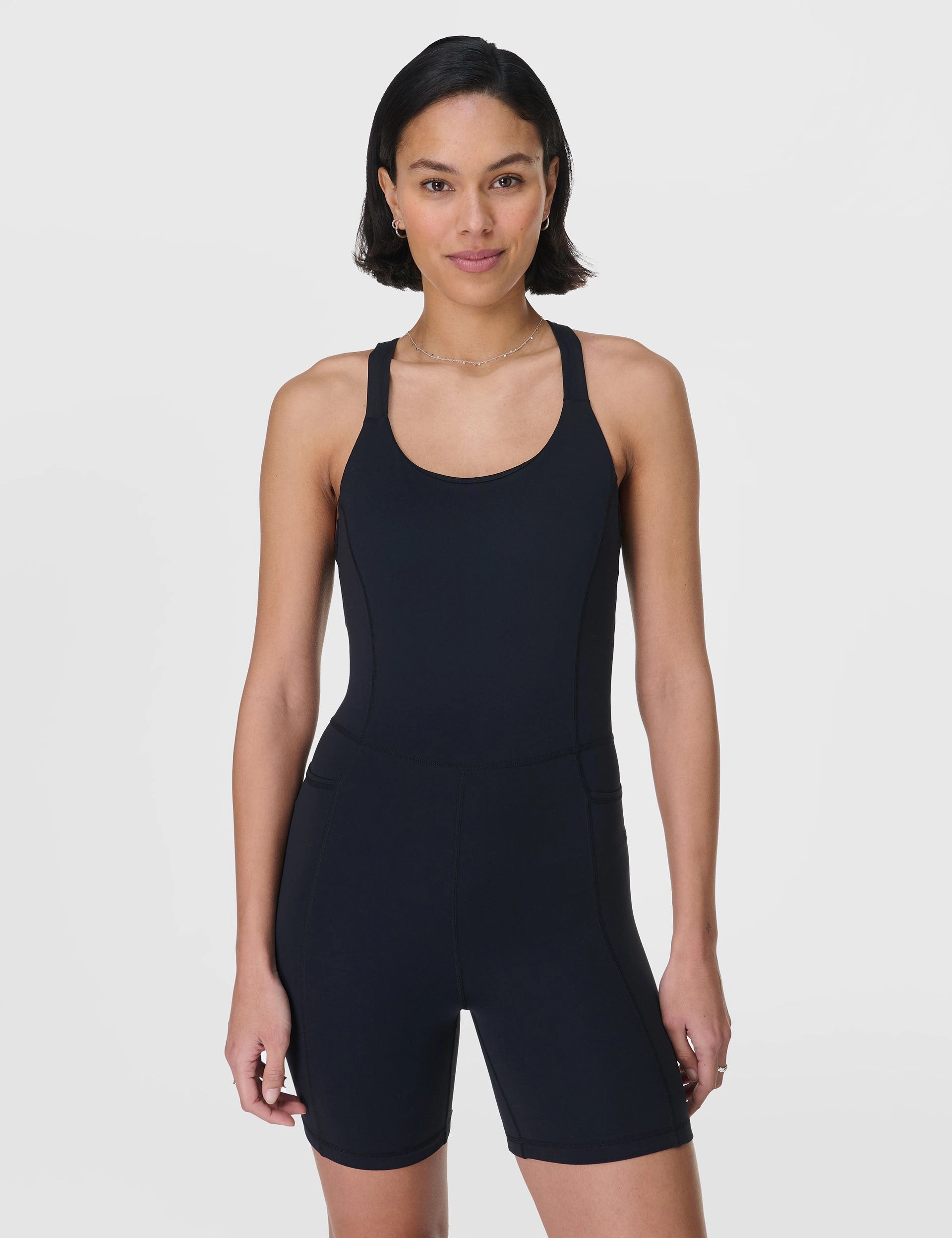 Soft Waist Velvety Touch All Day Bodysuit - Black