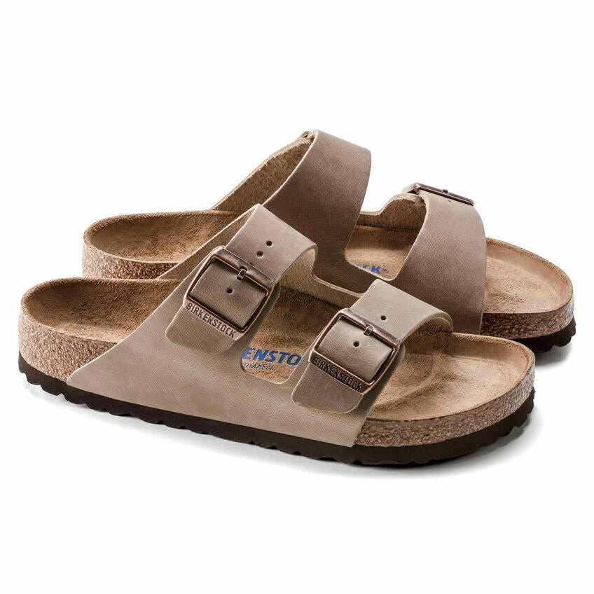 Breezy Comfort Rush Mode Birkenstock Arizona Soft Footbed - Tobacco Oiled Leather