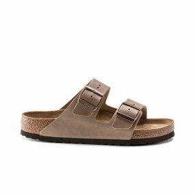 outdoor mode ElasticFree Cuffs Birkenstock Arizona Soft Footbed - Tobacco Oiled Leather