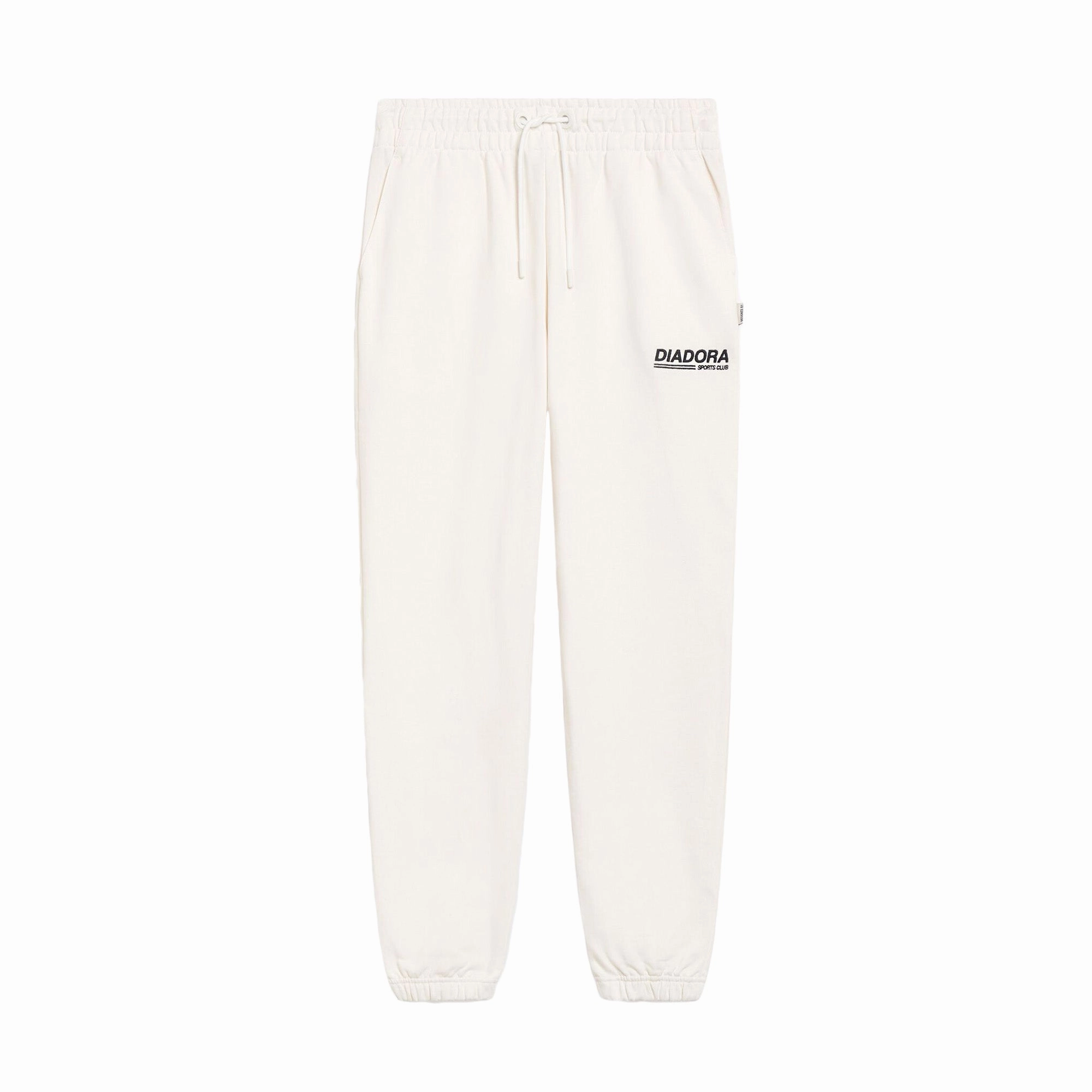 Diadora Pants Legacy Sweatpants 'White Alyssum' QuickPackable Design