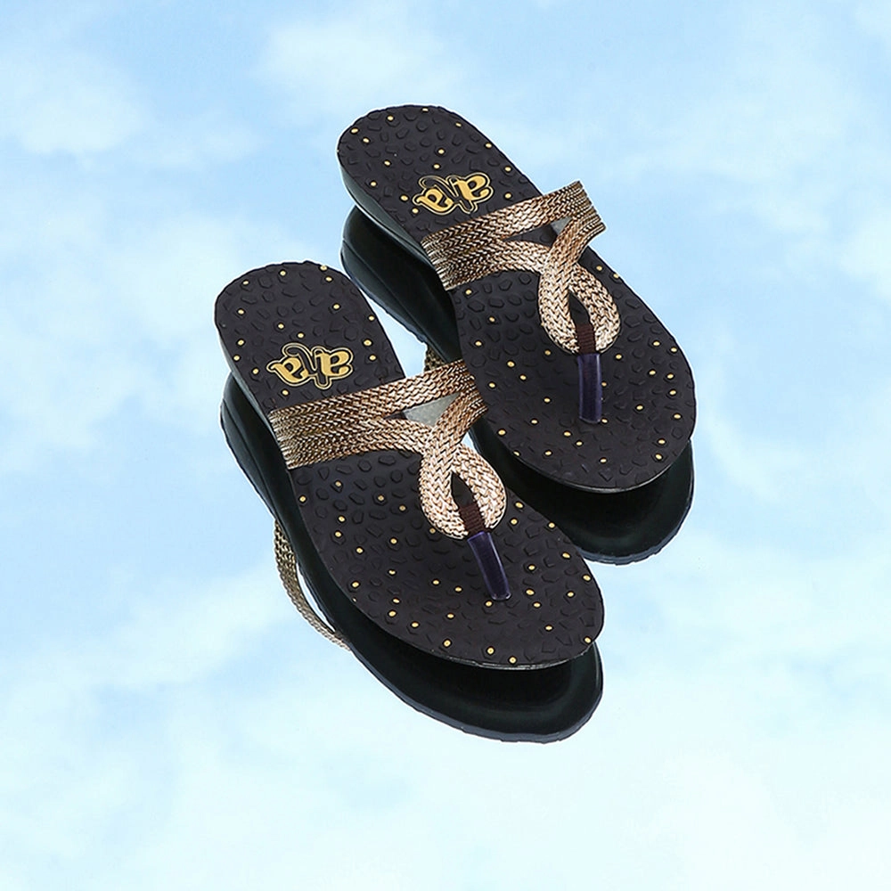 A-HA By Liberty ETHNIC-05 Women Ethnic Copper Slippers heavy - duty - construction - feature shoes