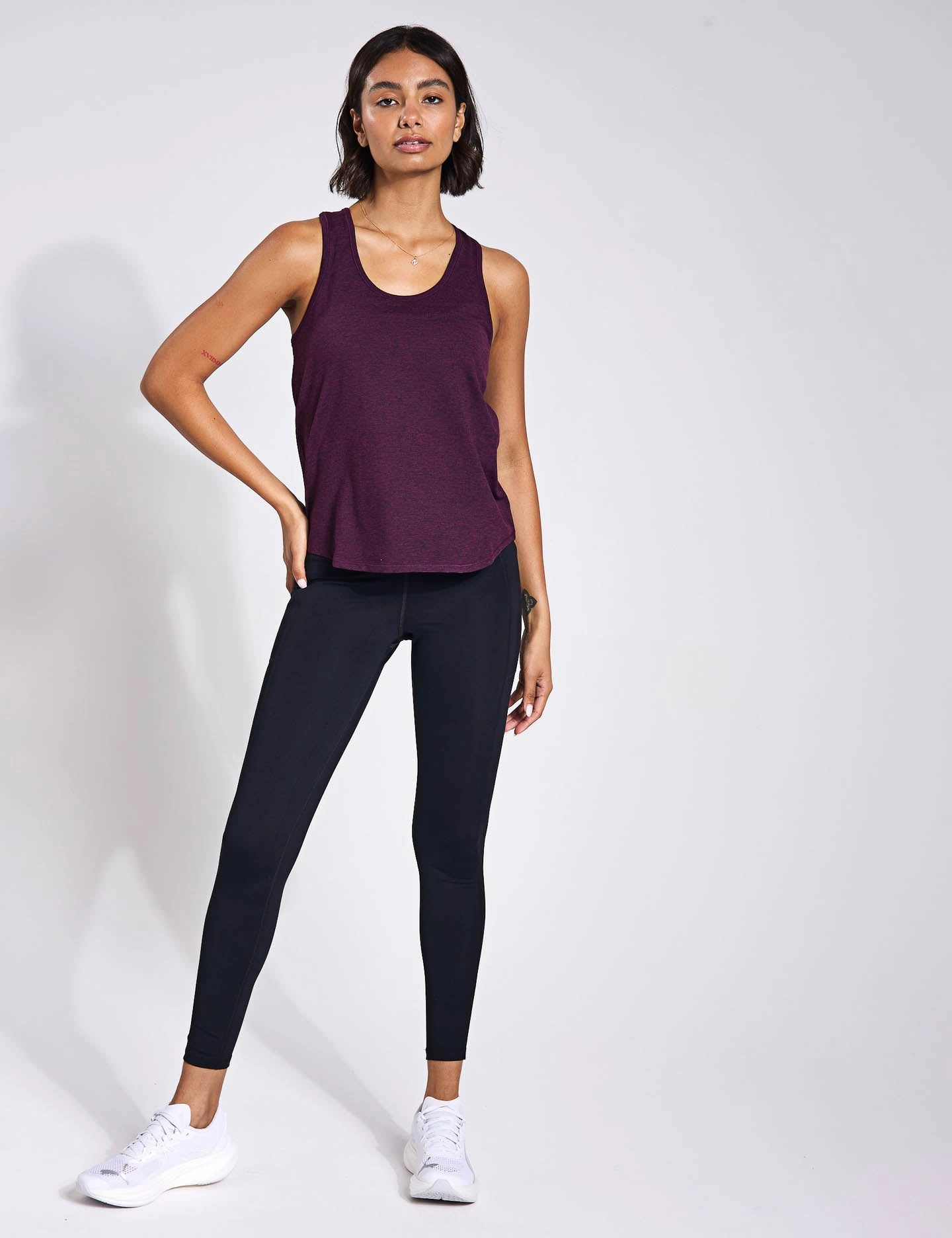 Motion Enhanced Recovery - possible ReSet Relaxed Tank - Plum Heather