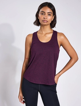coastal region ReSet Relaxed Tank - Plum Heather