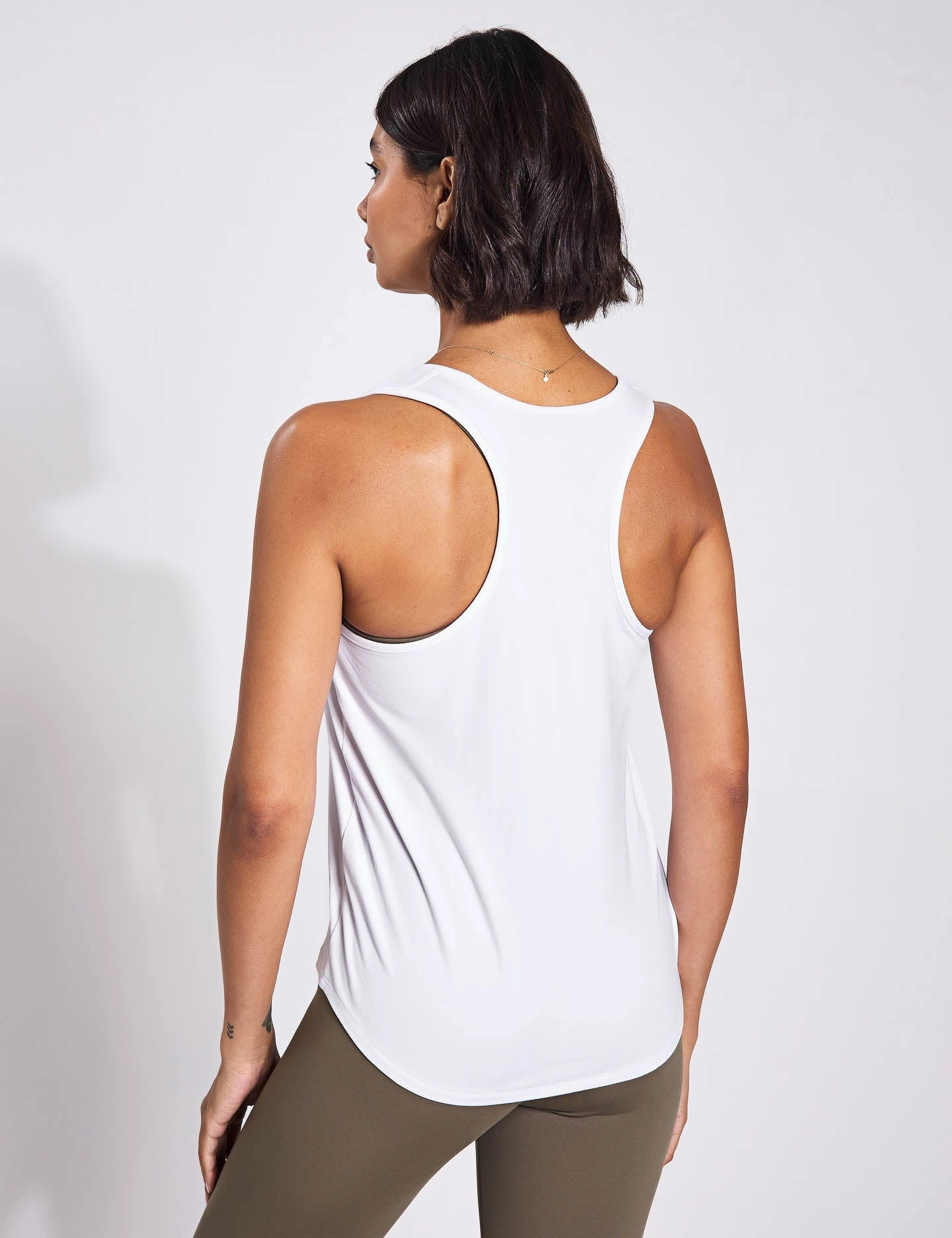ReSet Relaxed Tank - White Sweat Resistant Fire resistant
