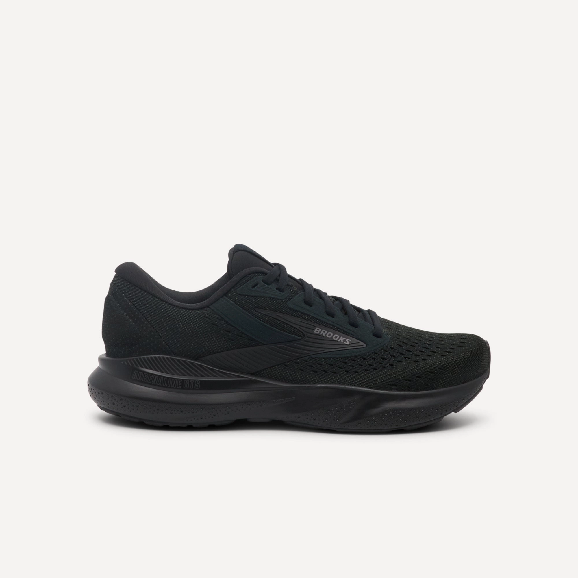 Brooks Adrenaline GTS 24 Black / Black / Ebony Womens Strategic Ventilation Ports