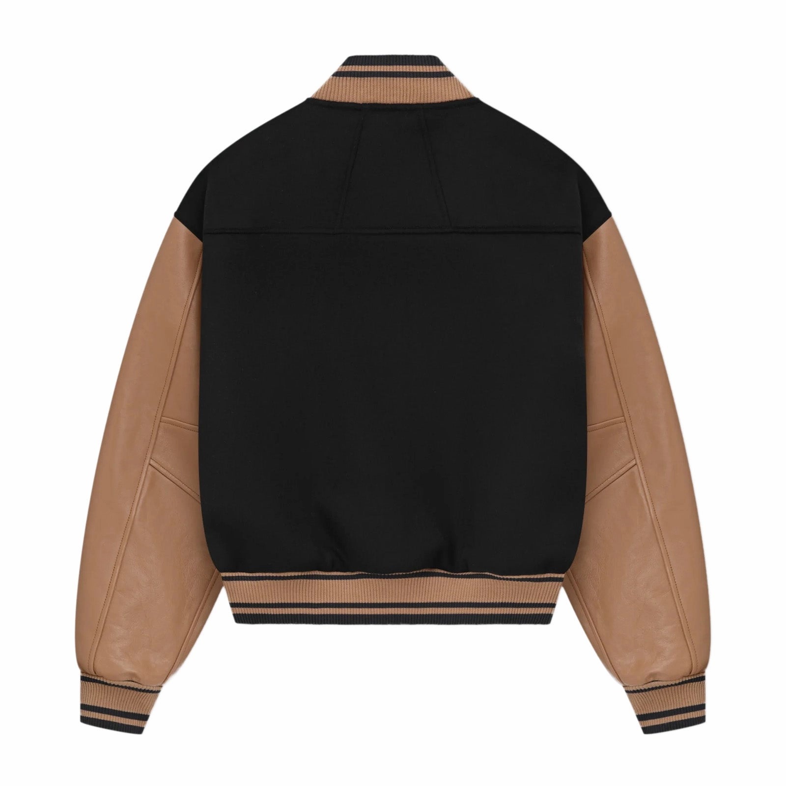 Active clothing Rhude Logo Varsity Jacket 'Navy/camel'