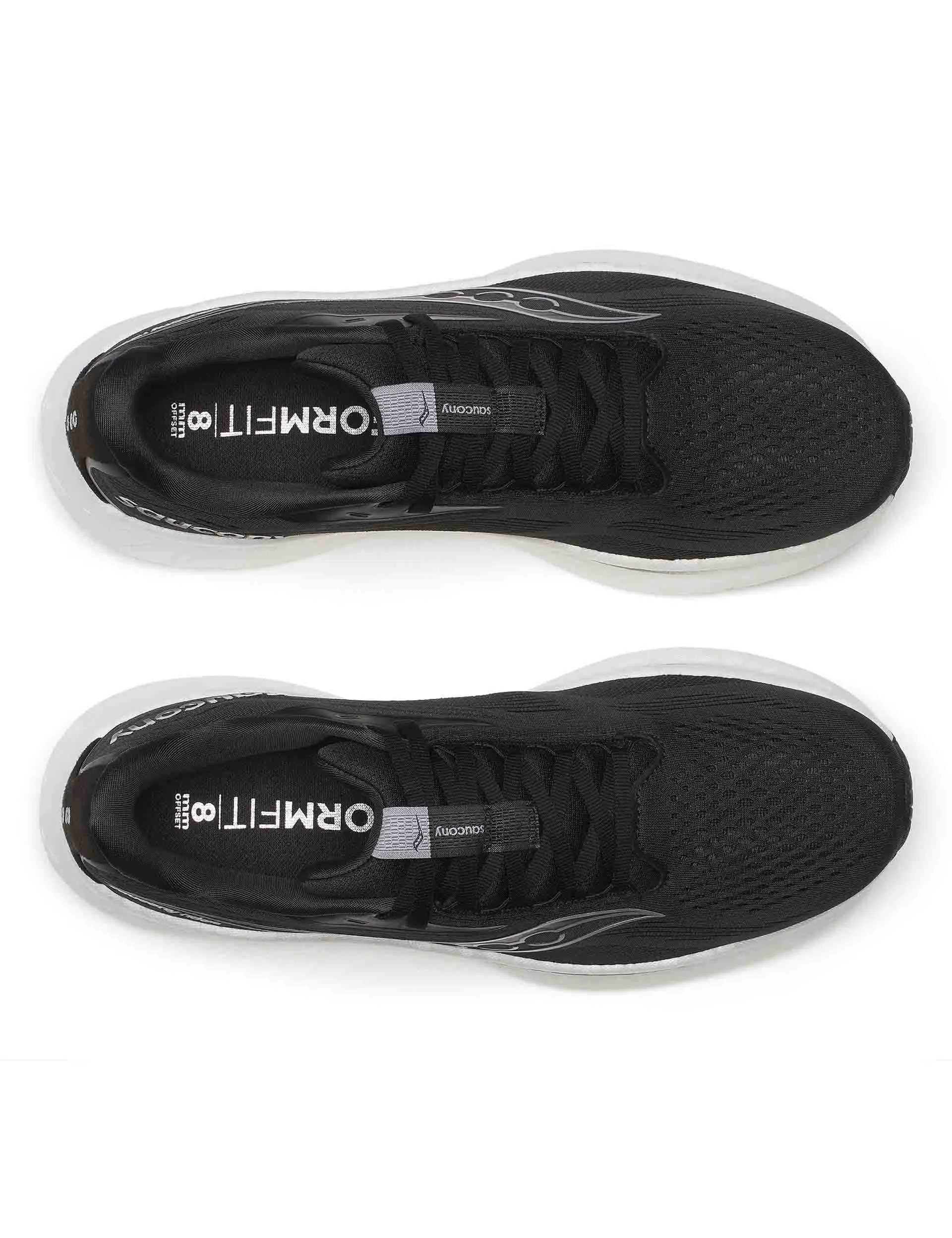 professional runners' shoes Ride 18 - Black/White