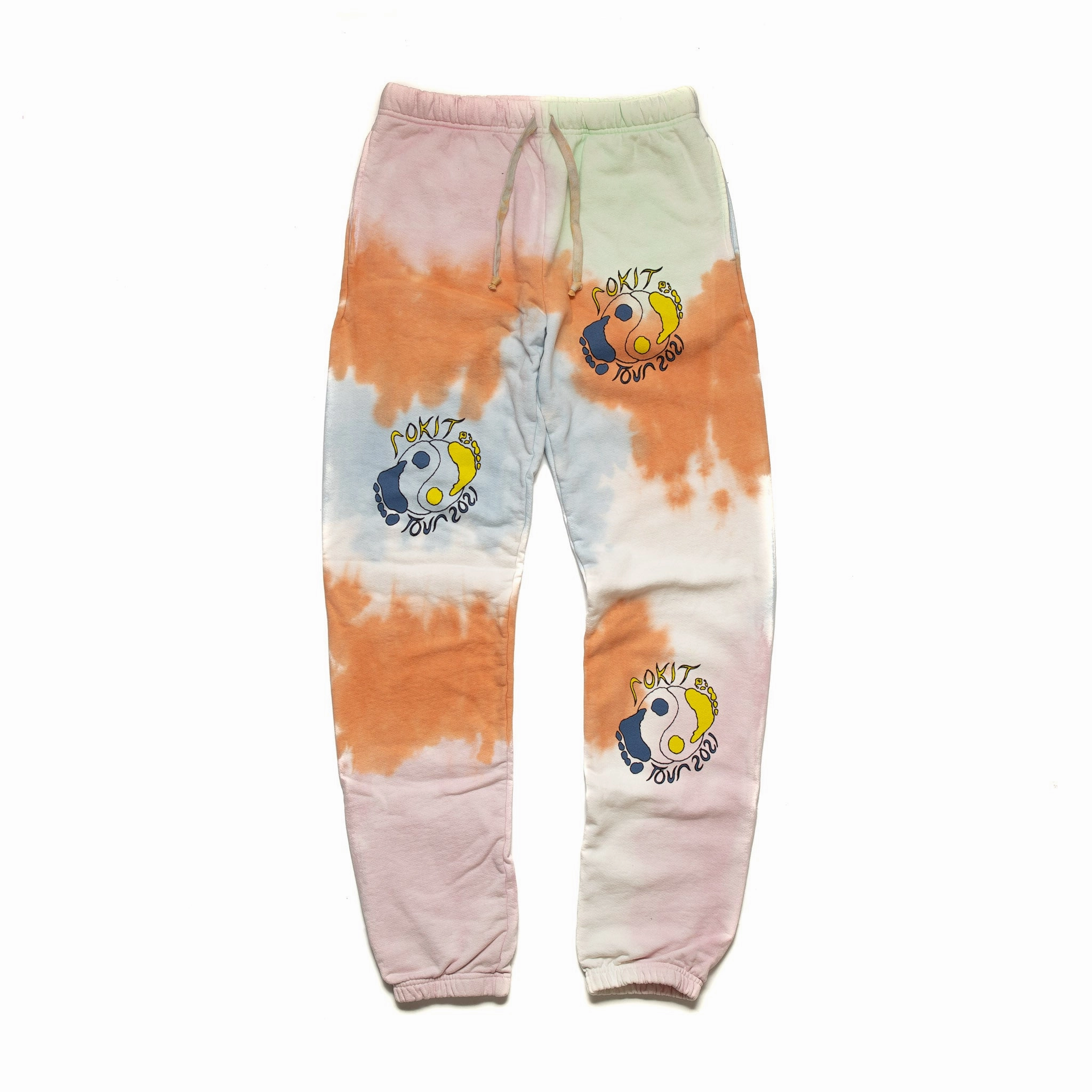 Sheer Glow Cozy clothing Rokit Voyage Sweatpants 'Pink Tie Dye'