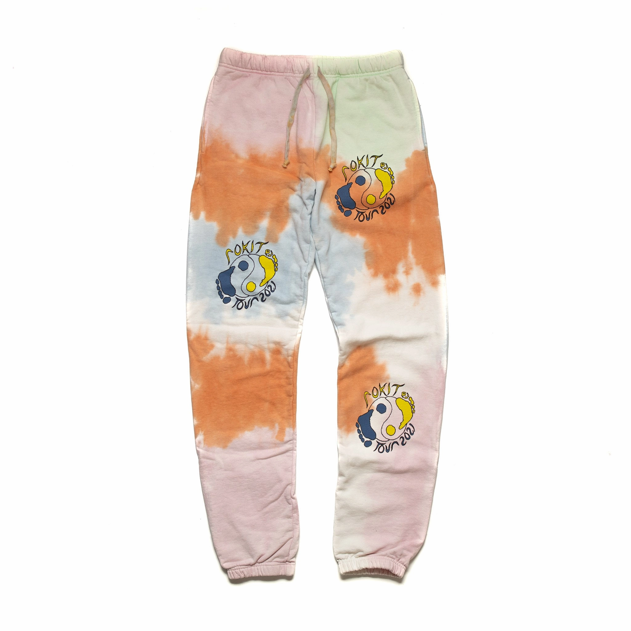 Rokit Voyage Sweatpants 'Pink Tie Dye' Tough Core