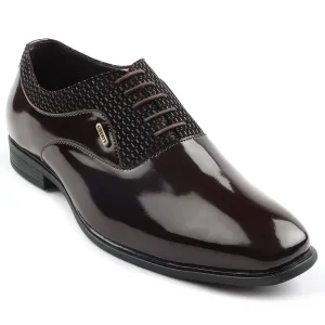 running with a high - top design Fortune Brown Formal Lacing Oxford Shoes For Mens A998-07 By Liberty