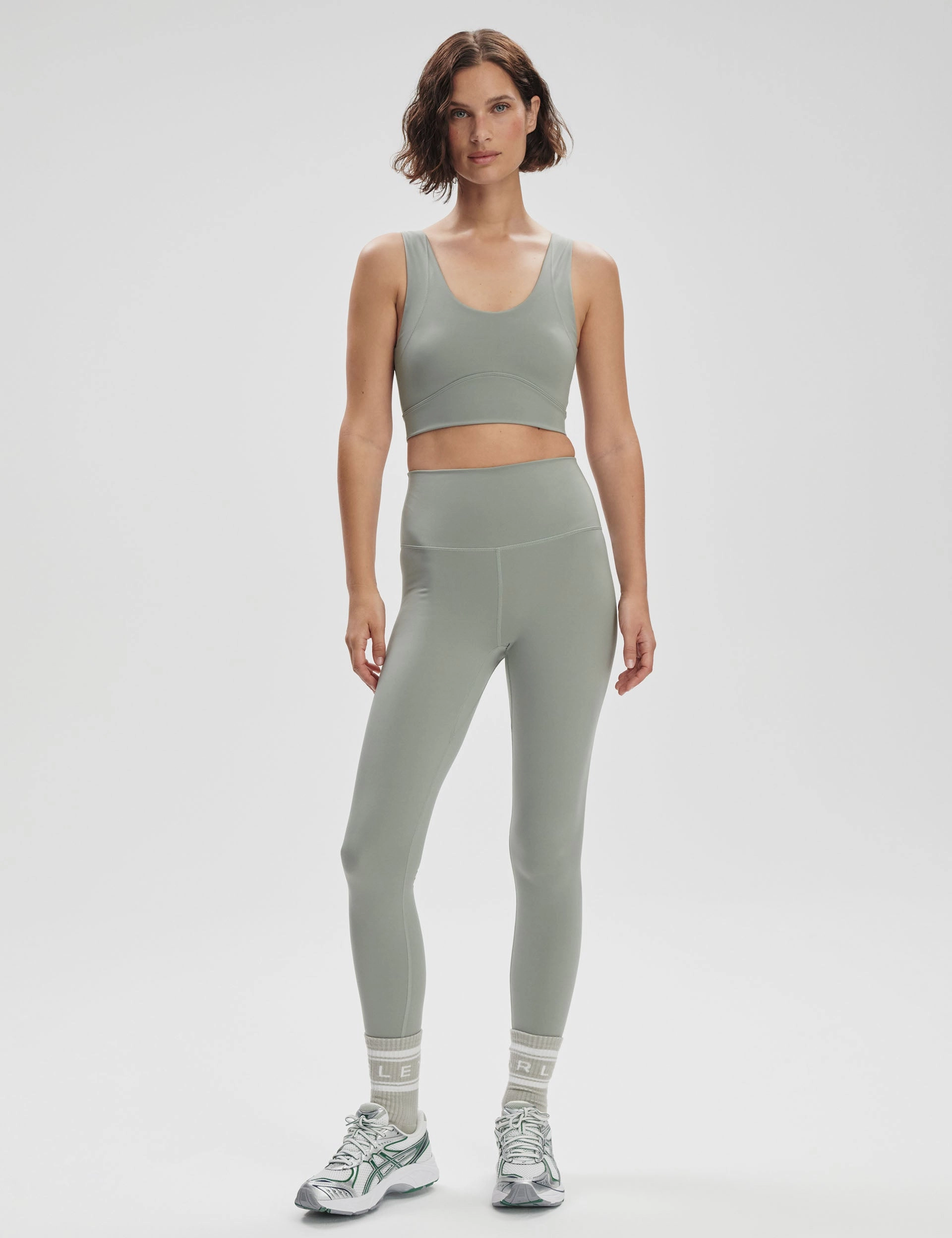 Sweat Absorbent Lining Yoga beginners FreeSoft Essi Bra - Shadow