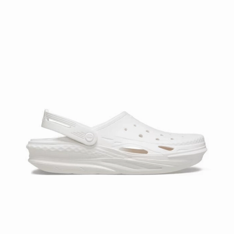 EcoFriendly Dye Stage Feel Crocs Off Grid Clog - White