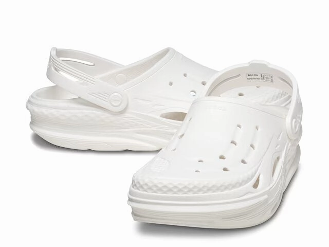 Crocs Off Grid Clog - White Daily Fit FrictionResistant