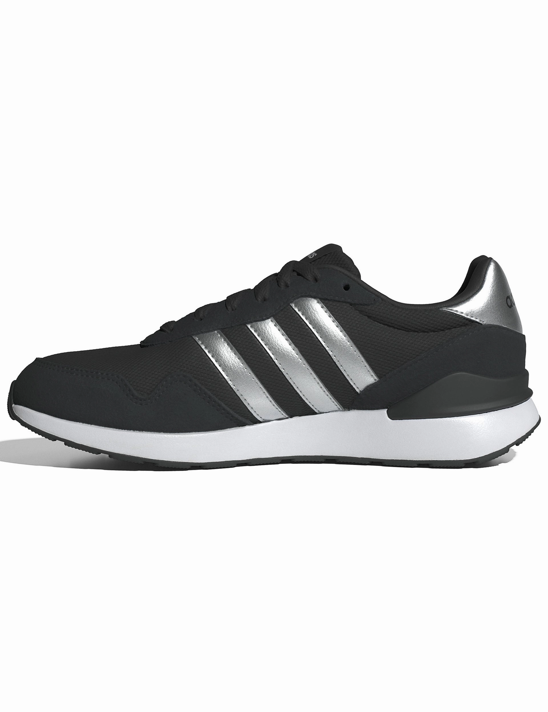 Elastic Band Dynamic Fit Construction Run 60S 4.0 Shoes - Core Black/Silver Metallic/Cloud White