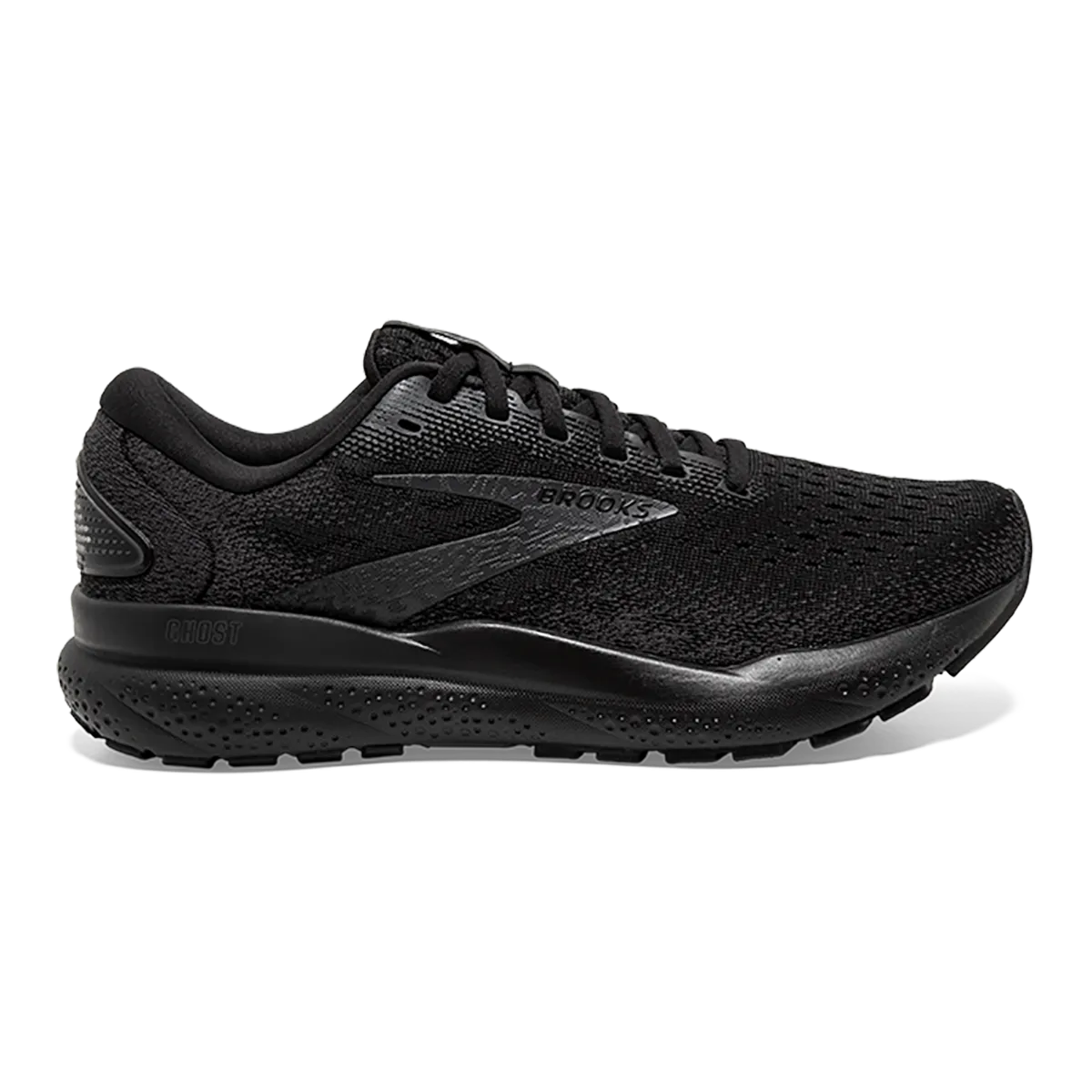 Anti Slip Brooks Ghost 16 - Black - Black - Ebony