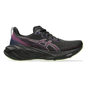 Contoured Arch Support complex design Asics Novablast 4 - Black - Blue Expanse