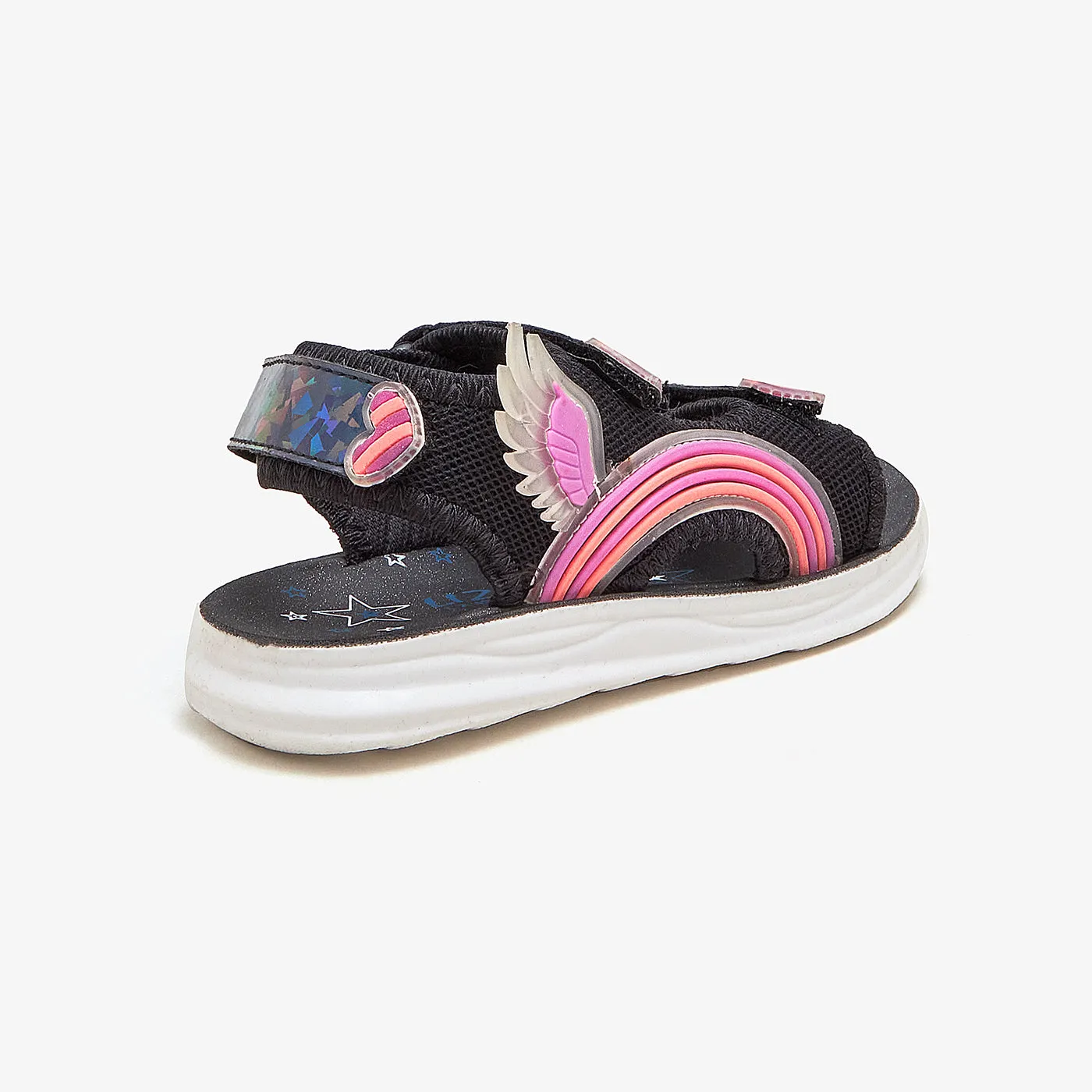 3D Printed Components Girls' Playful Comfort Sandals