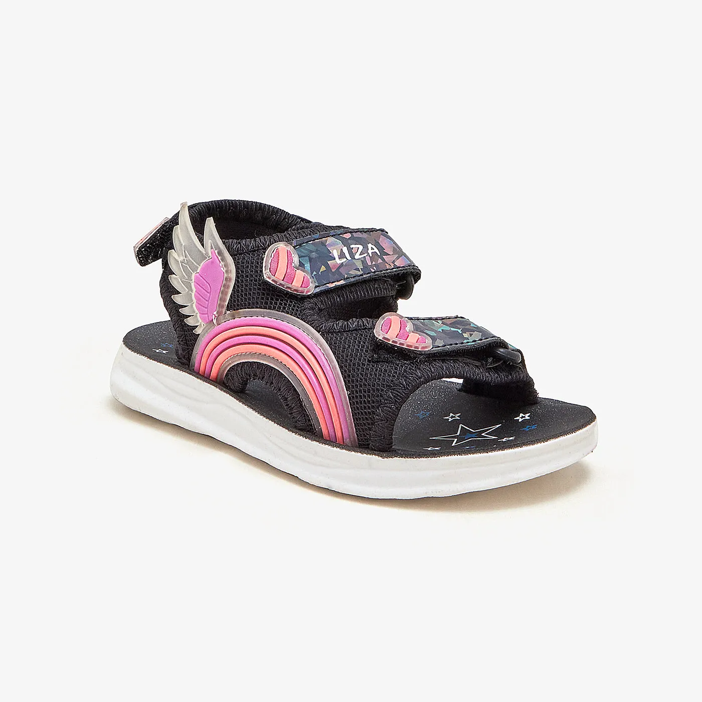 Wireless Torsional Balance Technology Girls' Playful Comfort Sandals