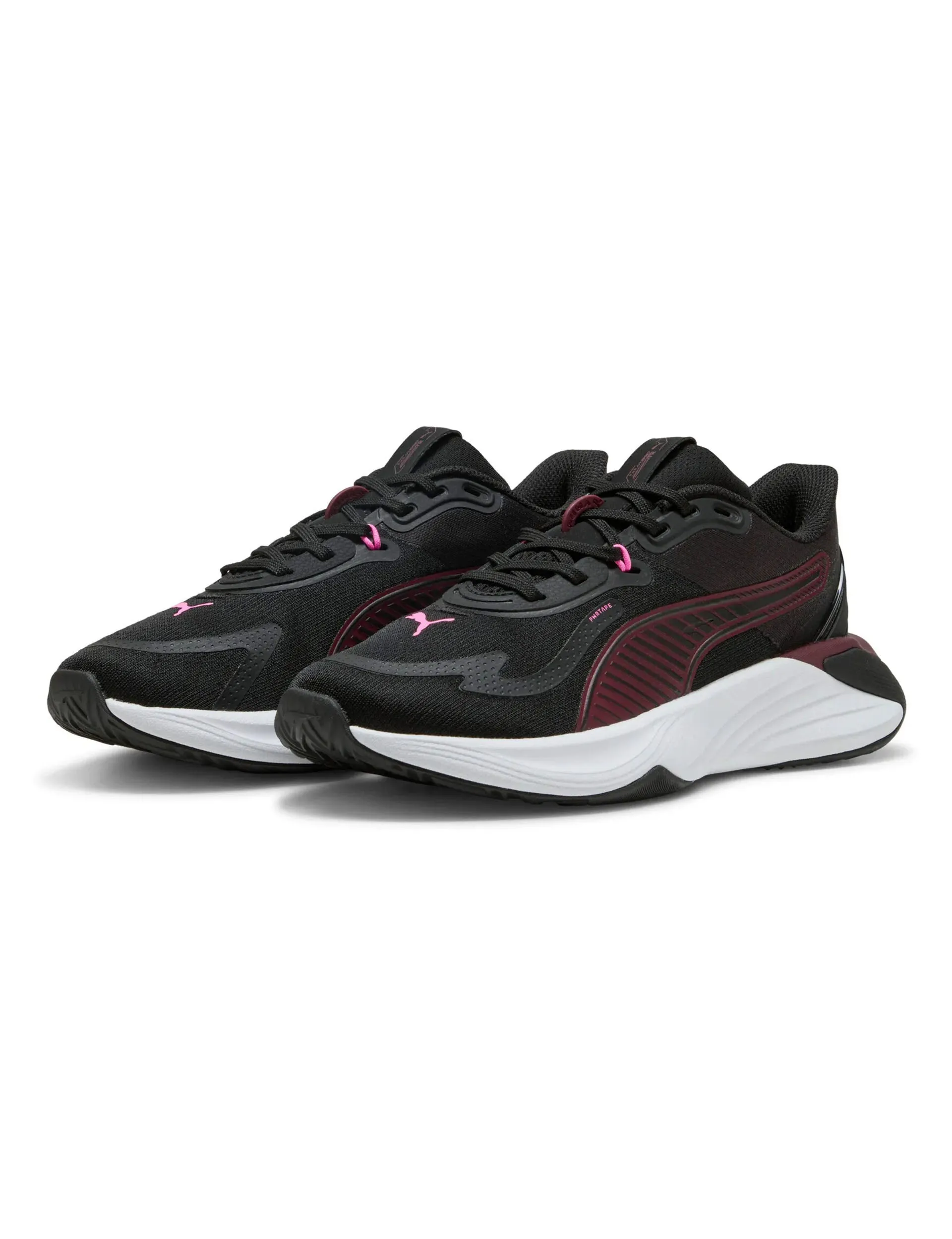 PWR Hybrid Training Shoes - Black/Ruby Shimmer/Pink Pixel adaptable shoes