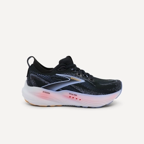 Brooks Glycerin 22 Black / Blue Heron / Orange Womens Bouncy Foam Layer Ultralight Construction