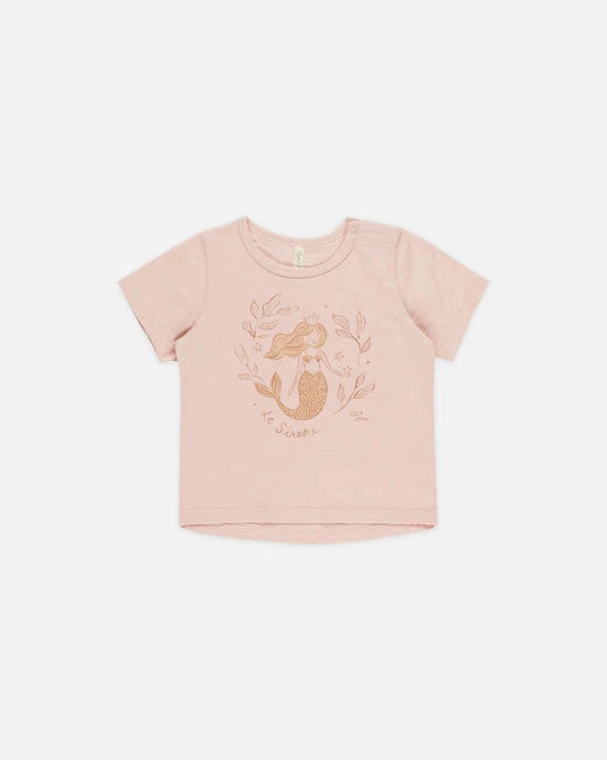 Seasonal Rylee & Cru Basic Tee - Mermaid