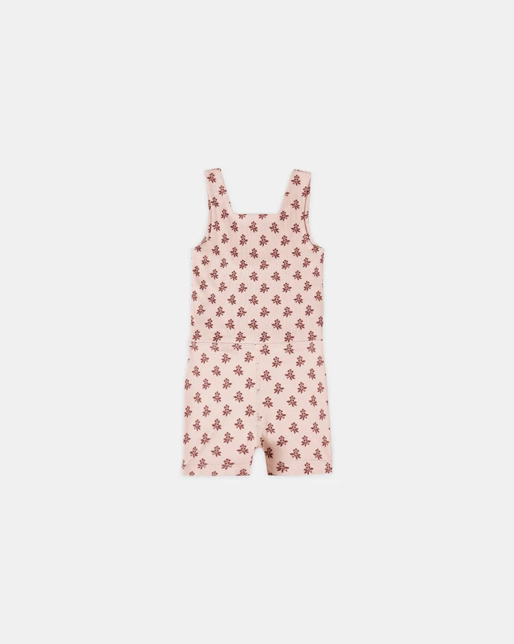 Unisex kids' clothing Rylee & Cru Malibu Bodysuit - Blush Fleur