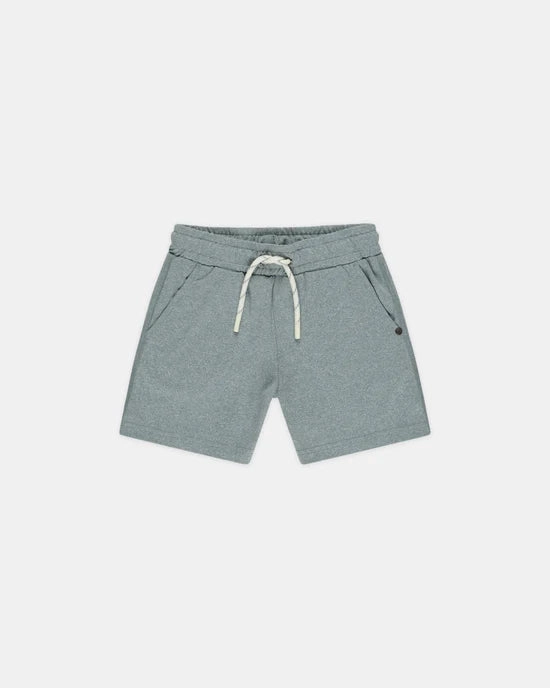 Rylee & Cru Ocean Tech Shorts - Heathered Ocean Non - toxic Golf wear for kids