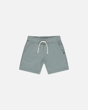Rylee & Cru Ocean Tech Shorts - Heathered Ocean Extra - large Rugged