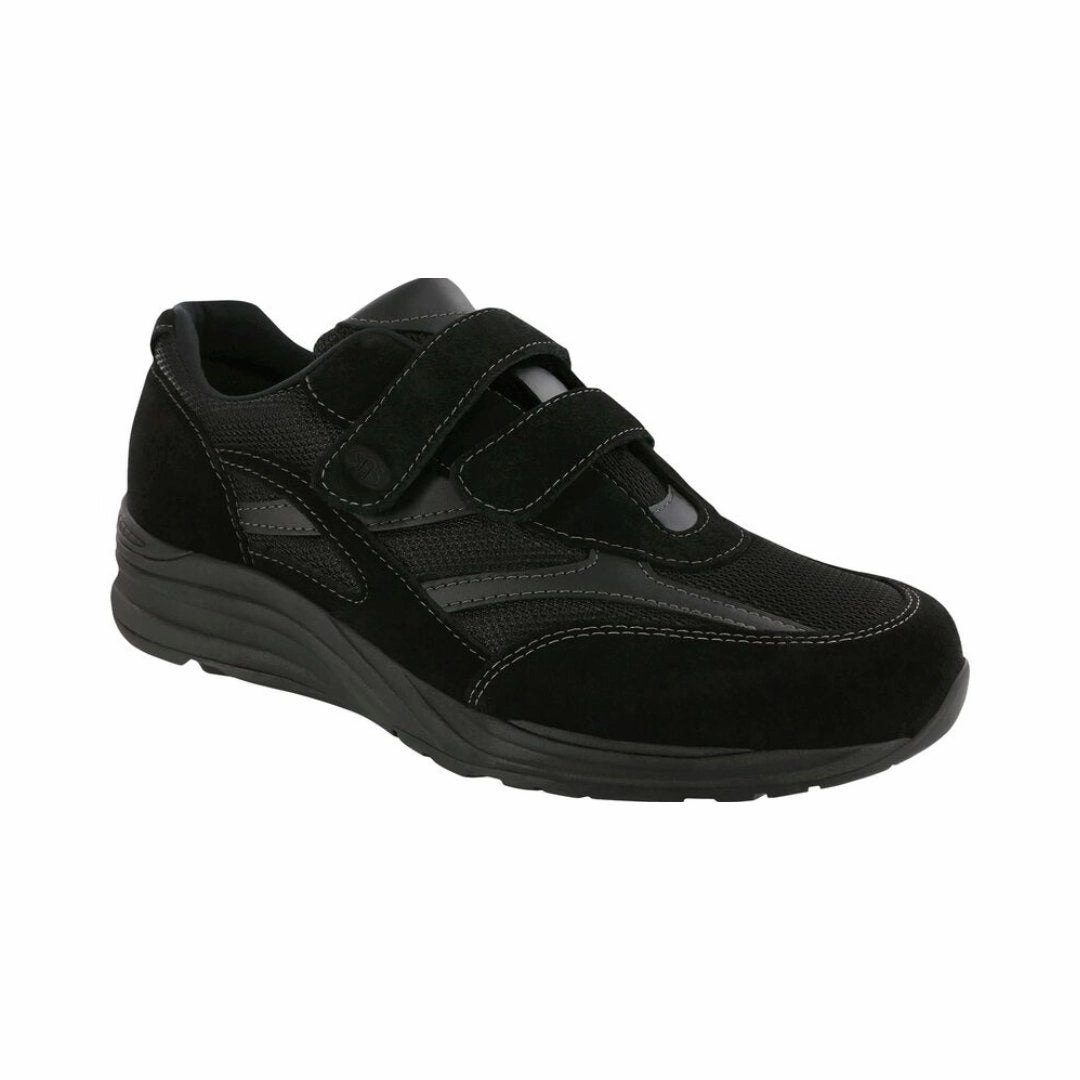 SAS Men's JV Mesh Active Sneaker - Black StretchFree