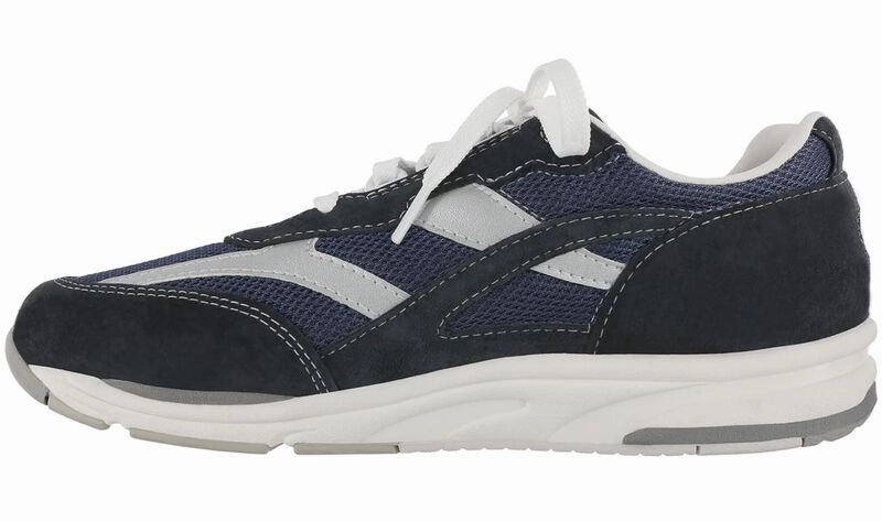 UVProtection Breezy Comfort SAS Women's Tour Mesh Lace Up Sneaker - Blue