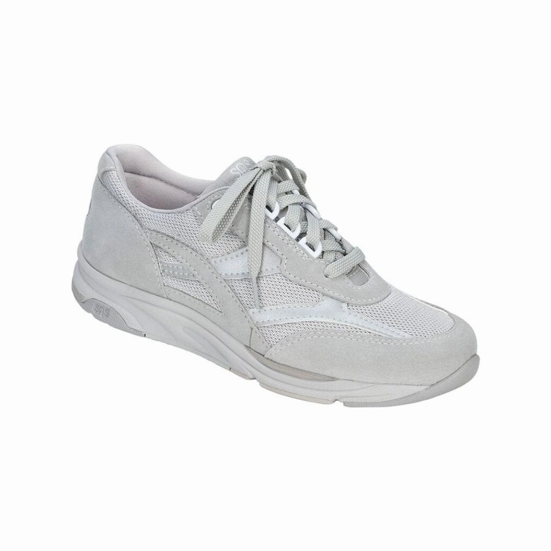 CompactWeave Casual Look SAS Women's Tour Mesh Lace Up Sneaker - Dust