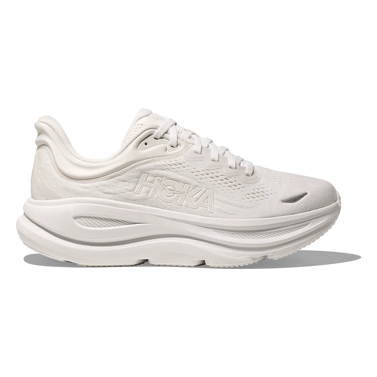 Minimalist feel Hoka Bondi 9 White - White