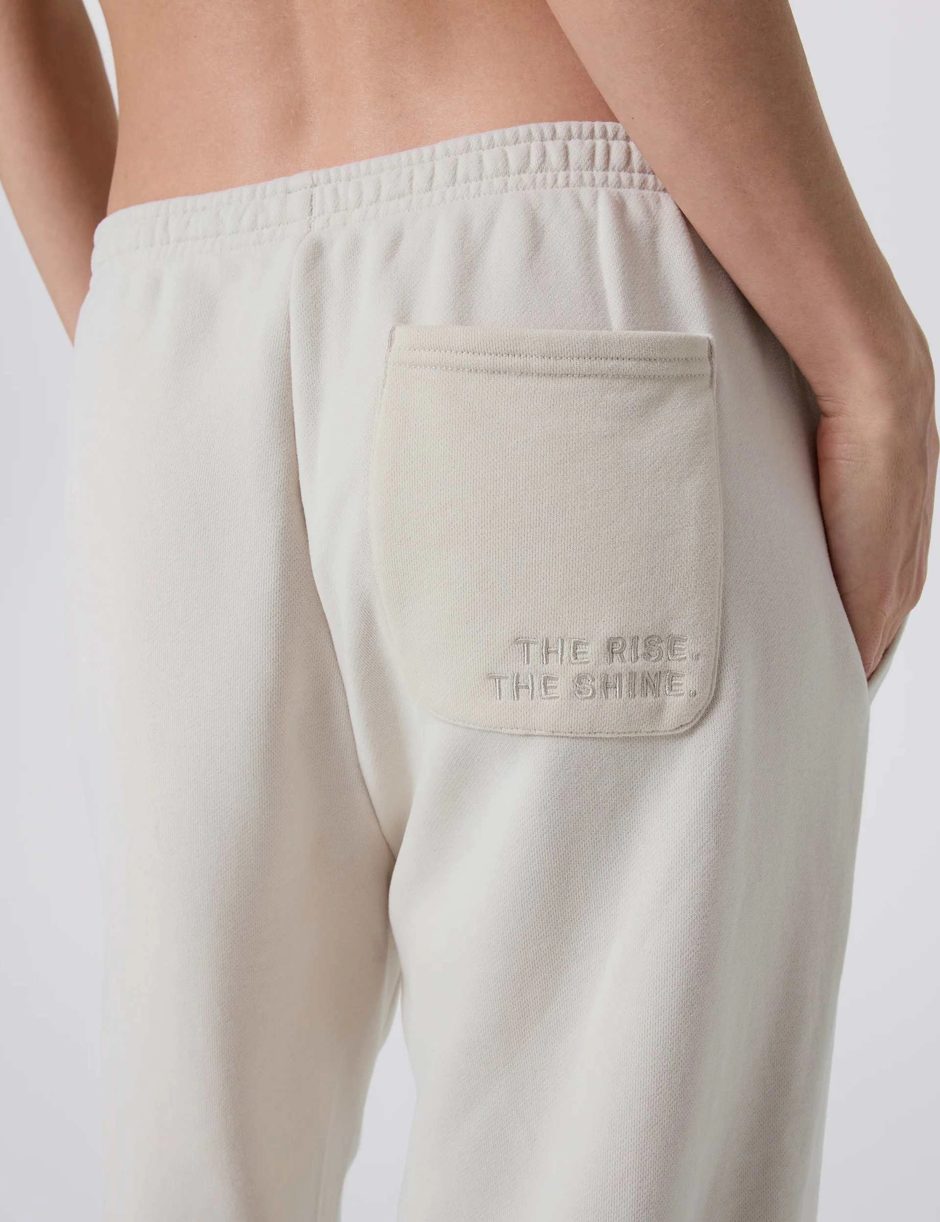 Foot Supportive Design Cushioned Insole Sedona Sweatpant - Bone