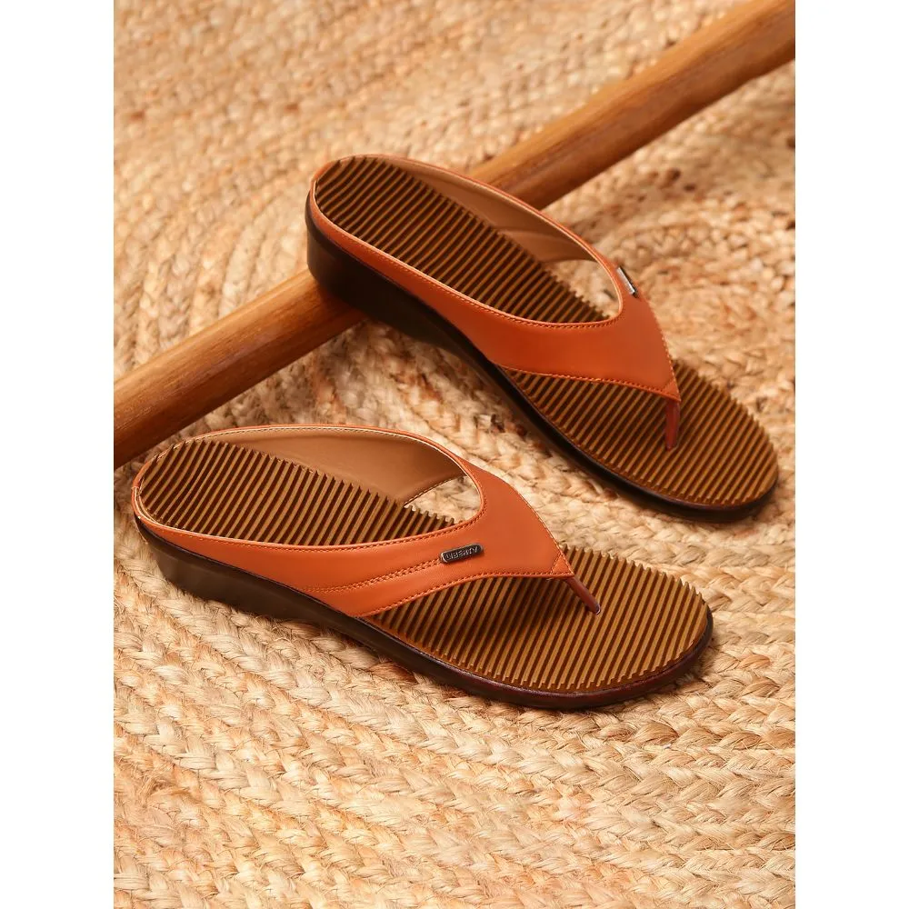 Senorita Casual (Tan) Slipper For Women D1-50 By Liberty Impact Diffusion