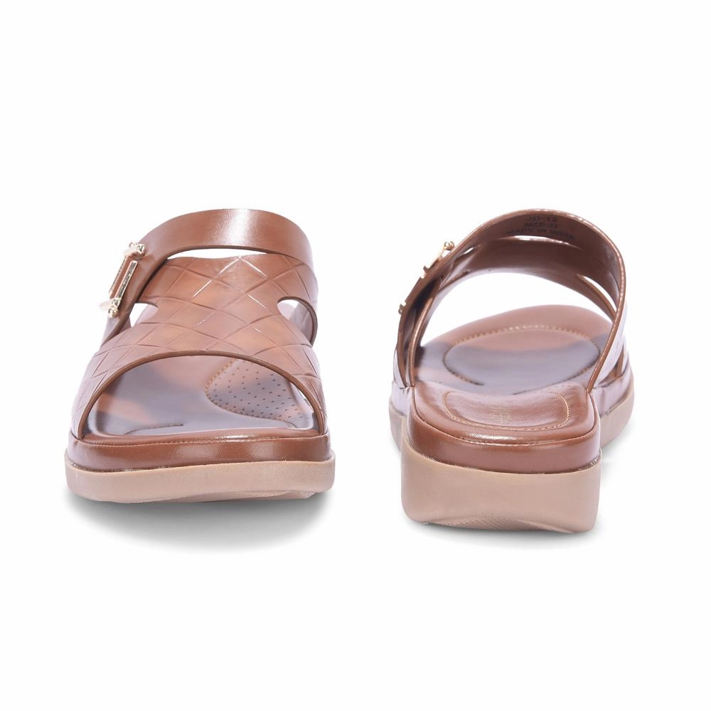 Sock Liner Tech cardiovascular health Senorita By Liberty Women JD-12 Brown Casual Slippers