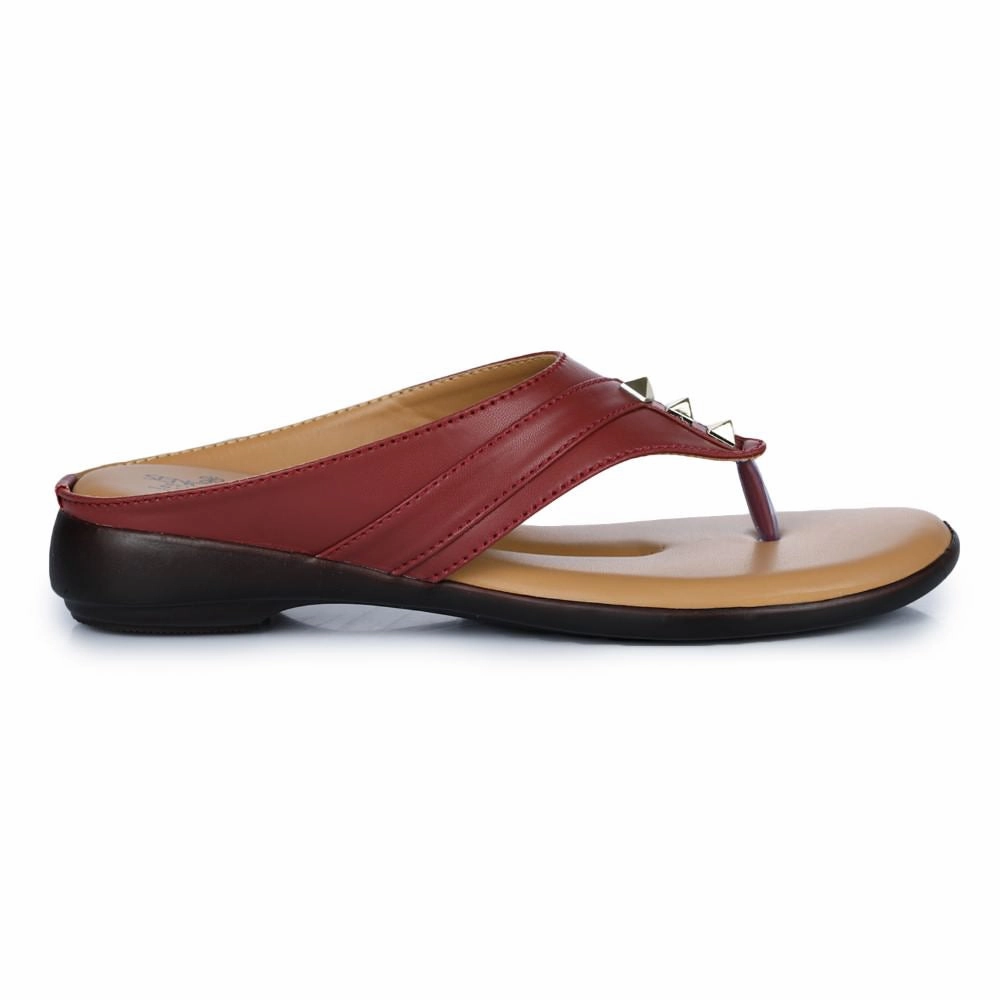 weekend convenience Senorita Casual (Cherry) Slipper For Women LAF-905 By Liberty
