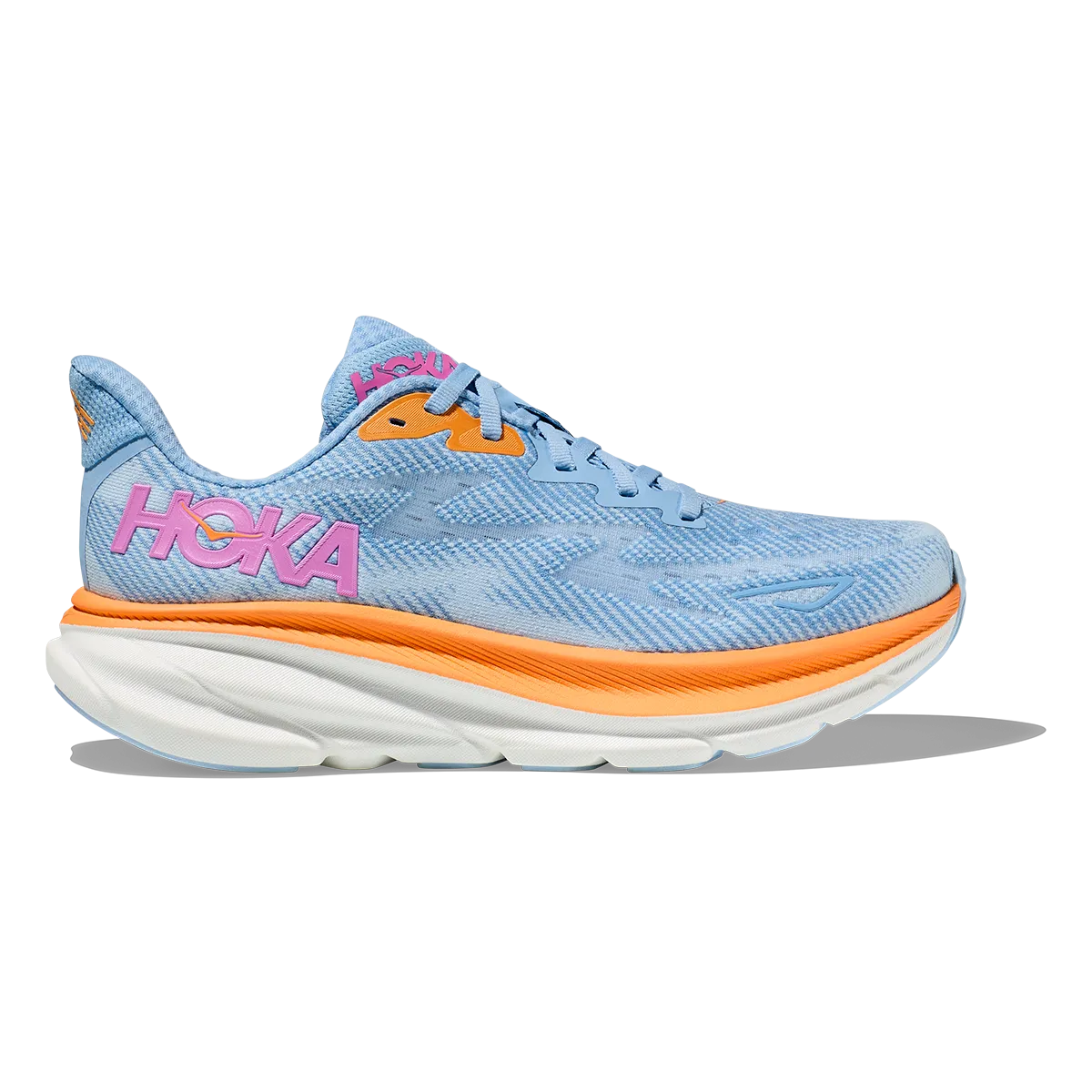 kids - run printed - finish - design shoes Hoka Clifton 9 - Airy Blue - Ice Water