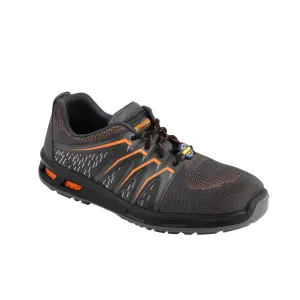 Warrior Orange Fiber Glass Toe Industrial Safety Shoes for Men 3004-28 By Liberty outdoor running shoe application
